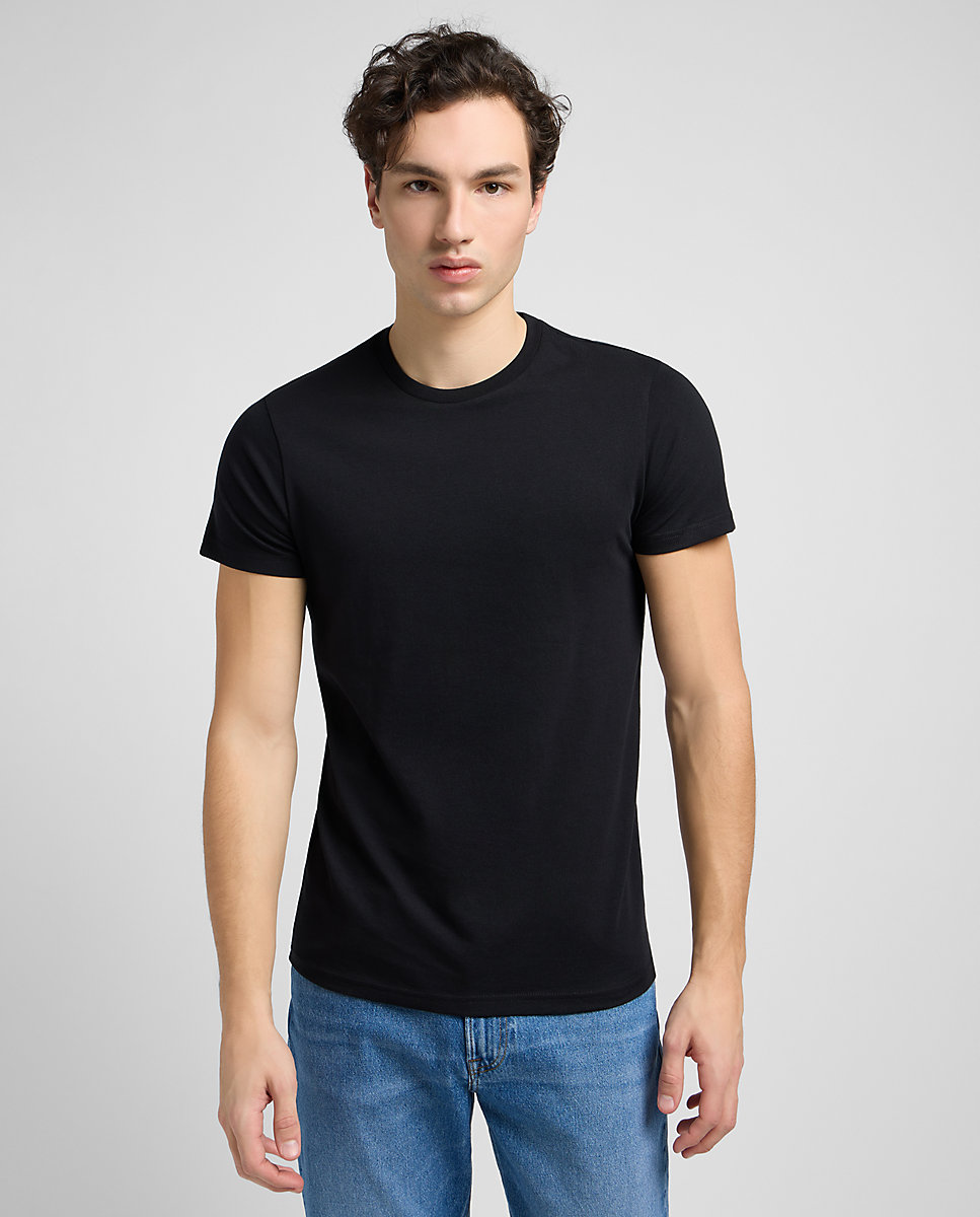 Lee - Pack de dos camisetas de manga corta de hombre y corte slim.