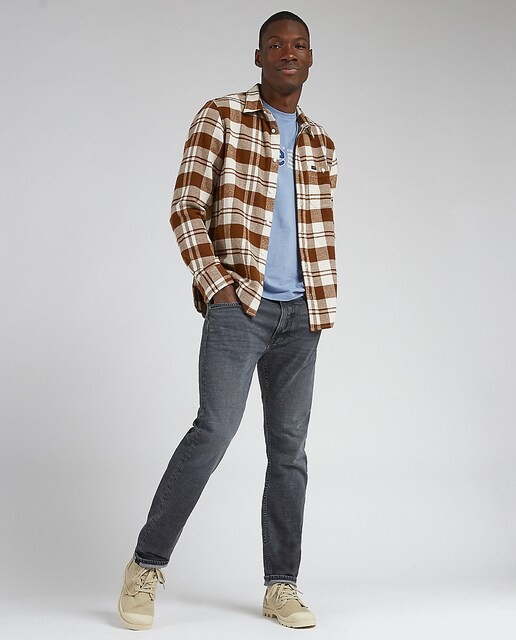 Imagen 0 de Vaquero de hombre Rider corte slim en gris