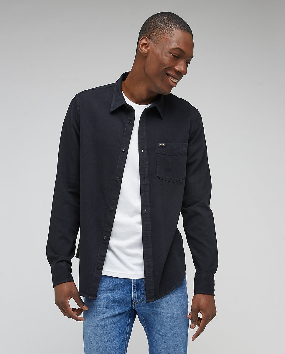 Camisa de hombre classic lisa en negro · Lee · El Corte Inglés
