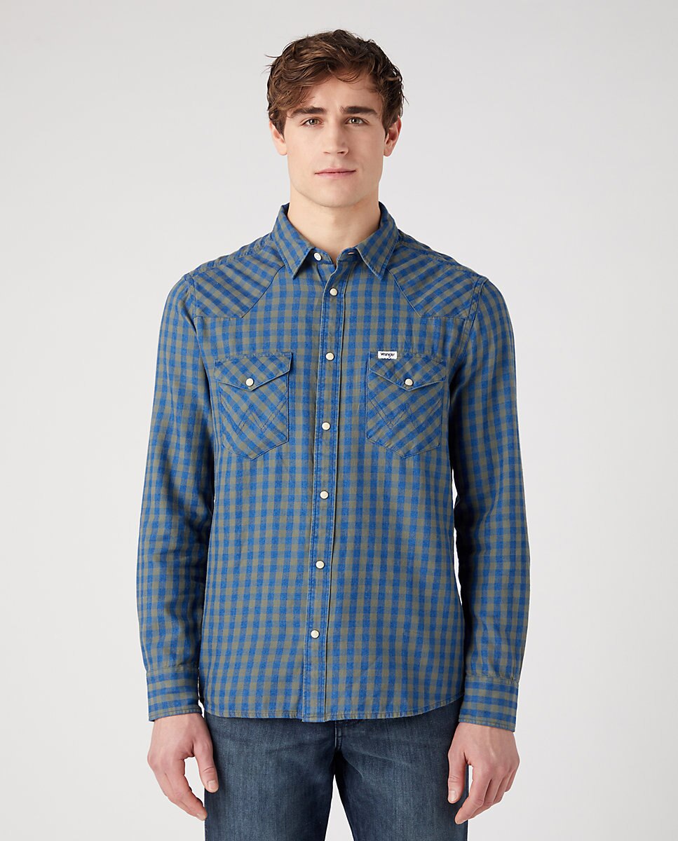 Camisas para hombre discount wrangler