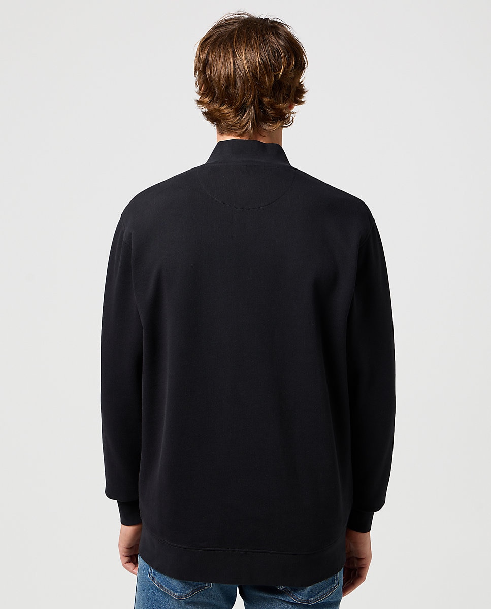 Imagen 3 de Sudadera de hombre con cremallera - Wrangler - Negro Negro