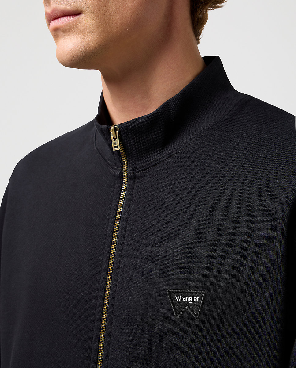 Imagen 5 de Sudadera de hombre con cremallera - Wrangler - Negro Negro