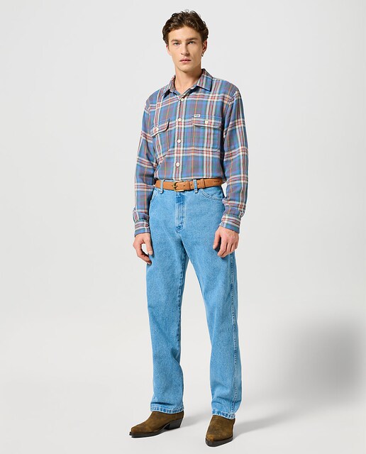 Imagen 0 de Vaquero de hombre 13MWZ de corte regular en azul