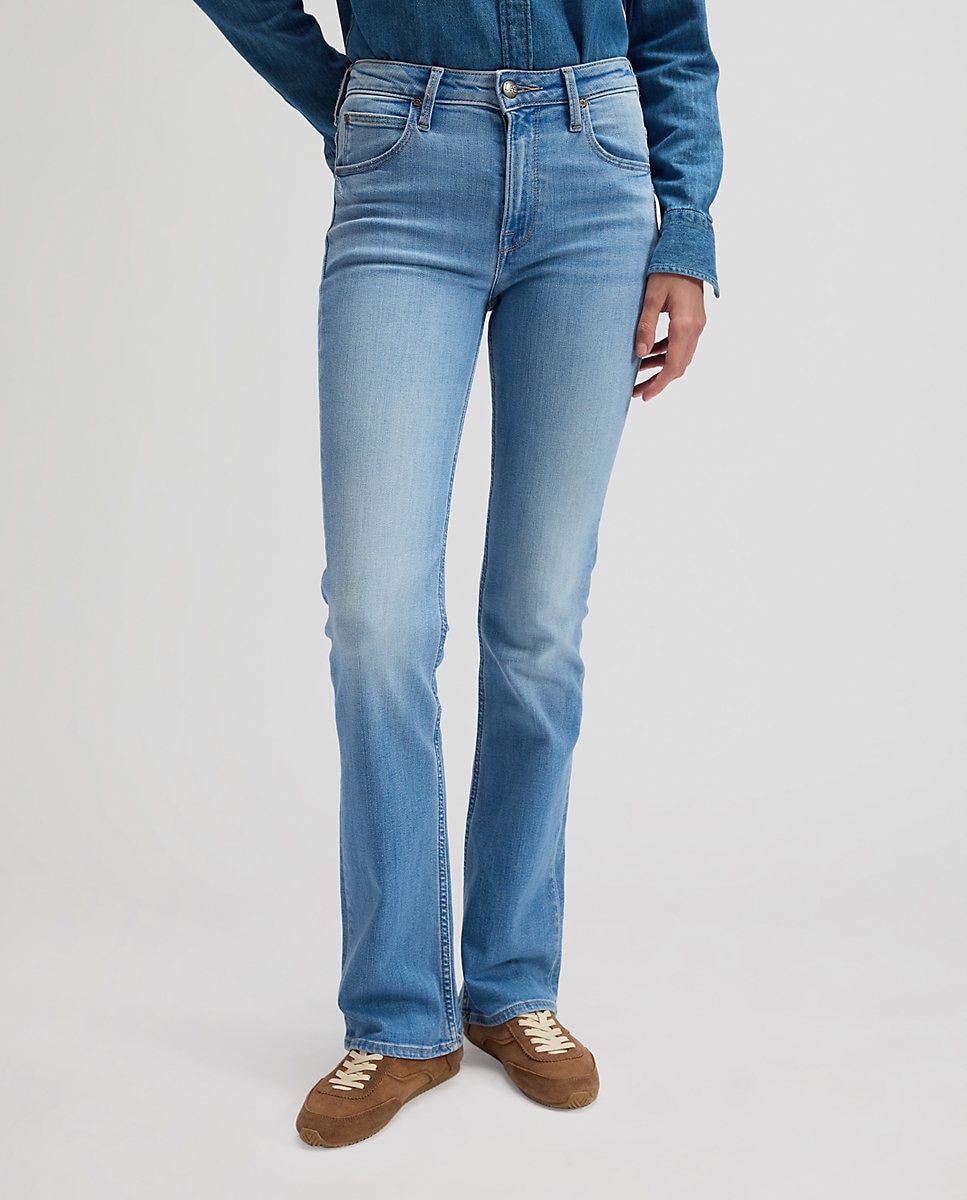Imagen 0 de Vaquero campana breese boot de mujer de tiro alto Azul