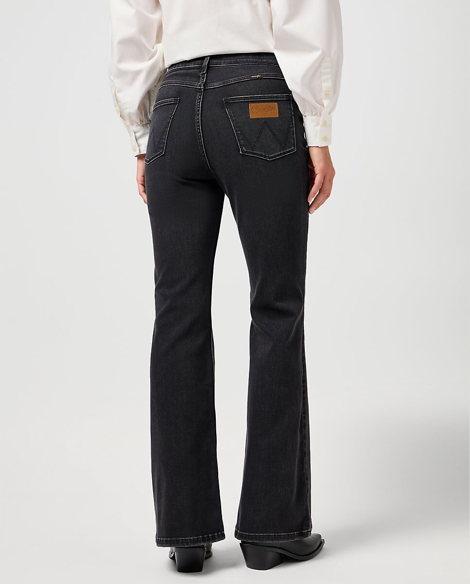 Flare Jeans Vaqueros Wrangler Mujer Vaquero Flare De Mujer De