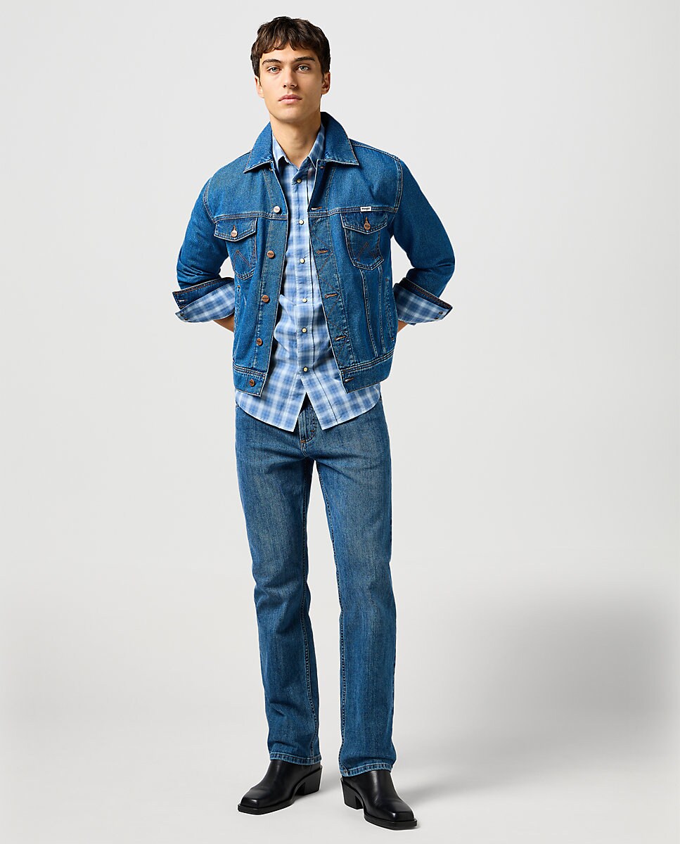 Cazadora vaquera de hombre en stonewash · Wrangler · El Corte Inglés