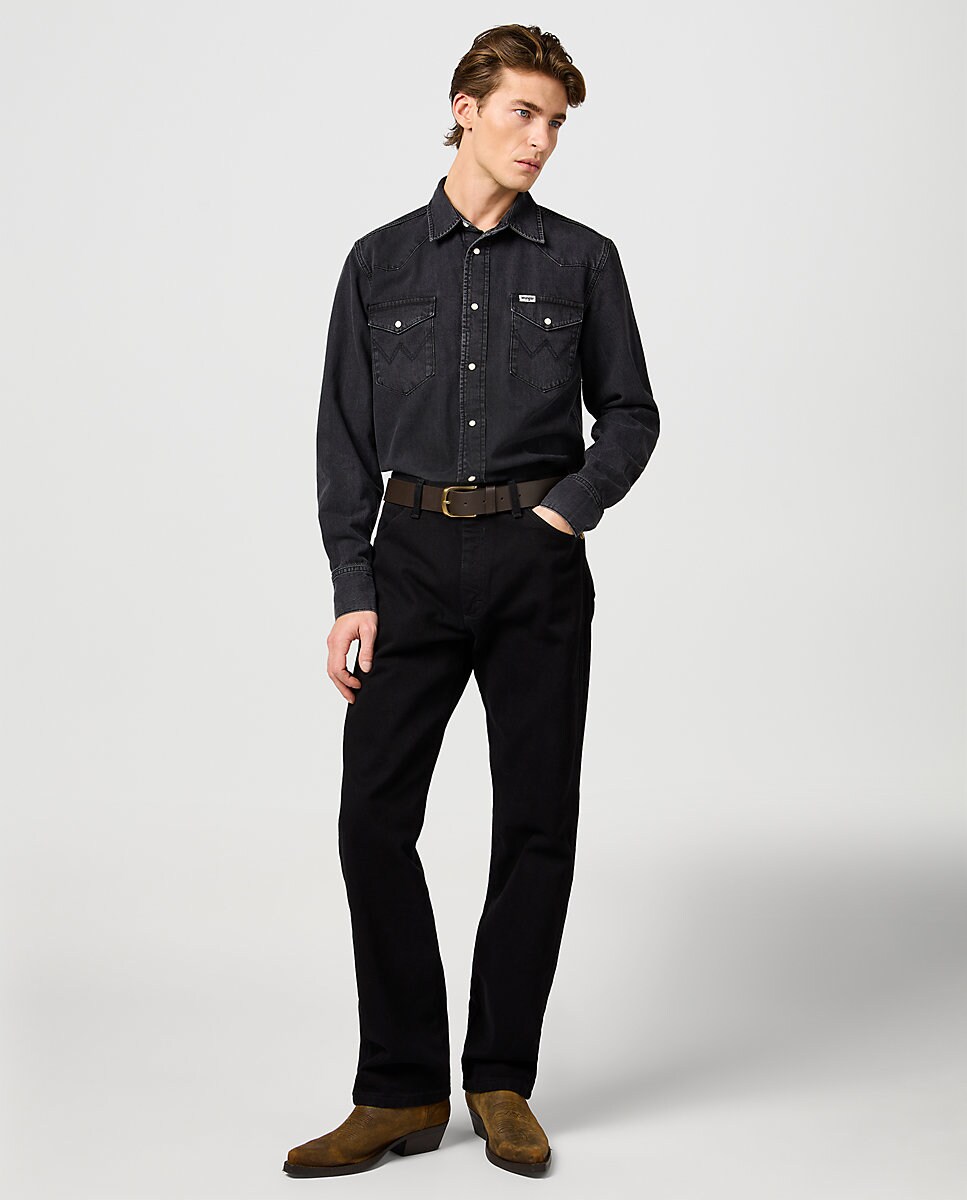 Camisa vaquera de hombre de manga larga · Wrangler · El Corte Inglés