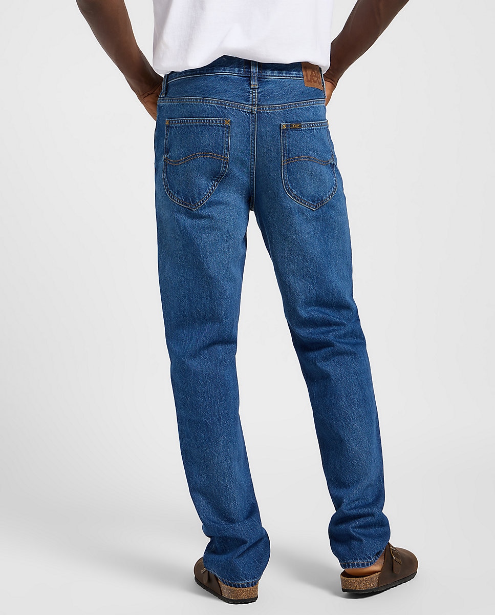 Vaquero West de hombre de corte regular - Lee - Azul denim Azul denim-2