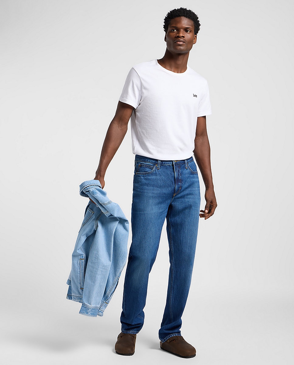 Vaquero West de hombre de corte regular - Lee - Azul denim Azul denim-3