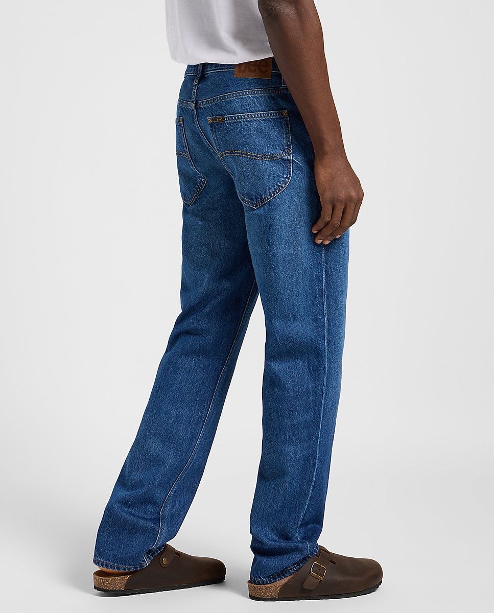 Vaquero West de hombre de corte regular - Lee - Azul denim Azul denim-4
