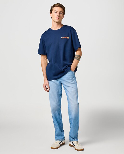 Imagen 0 de Vaquero de hombre Texas de corte regular en azul