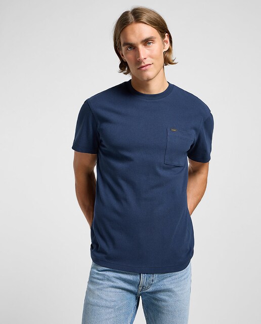 Imagen 0 de Camiseta de hombre con bolsillo de corte relajado