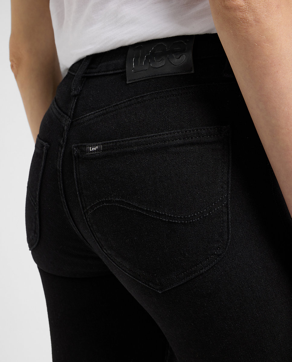 Vaquero Scarlett High de Mujer de corte pitillo y cintura alta - Lee - Negro Negro-5