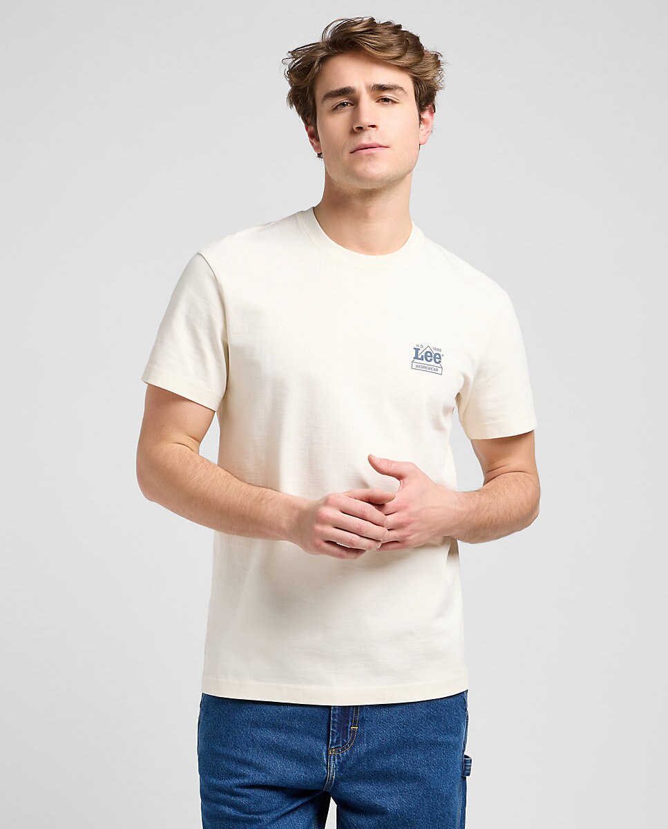 Camiseta de hombre de manga corta de linea workwear