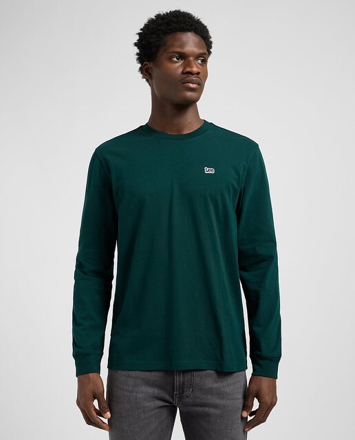 Imagen 0 de Camiseta de hombre de manga larga y corte regular