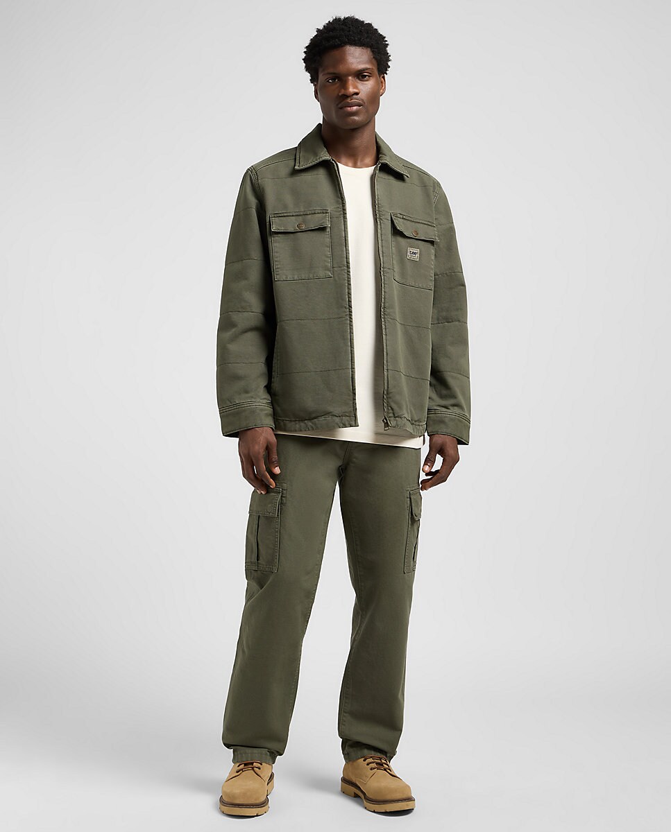 Pantalón Cargo Combinar Pantalon Verde Con Camisa Hombre Pantalon