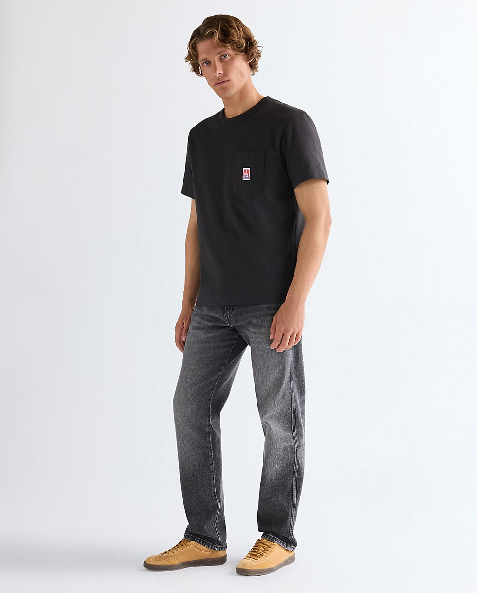 Vaquero de Hombre Frontier de corte relaxed straight en - Wrangler - Gris Gris-2