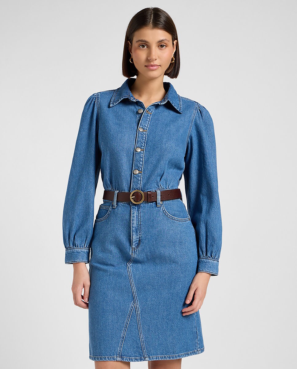 Lee Vestidos Denim El Corte Ingles Vestido Vaquero De Manga Larga