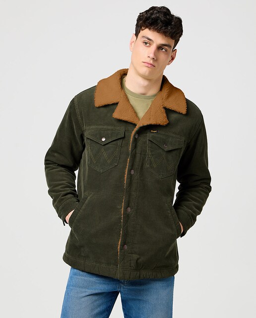 Imagen 0 de Chaqueta de hombre con forro completo de sherpa