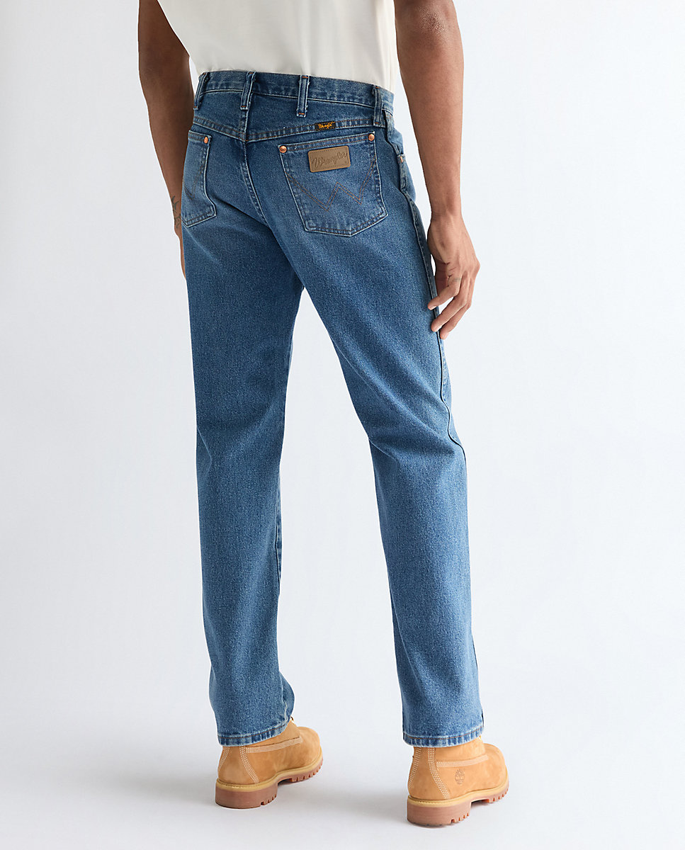 Vaquero 5 bolsillos de hombre 13MWZ - Wrangler - Azul Azul-2