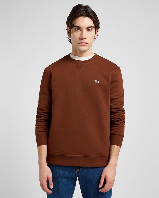 Imagen 0 de Sudadera de hombre clasica con cuello redondo