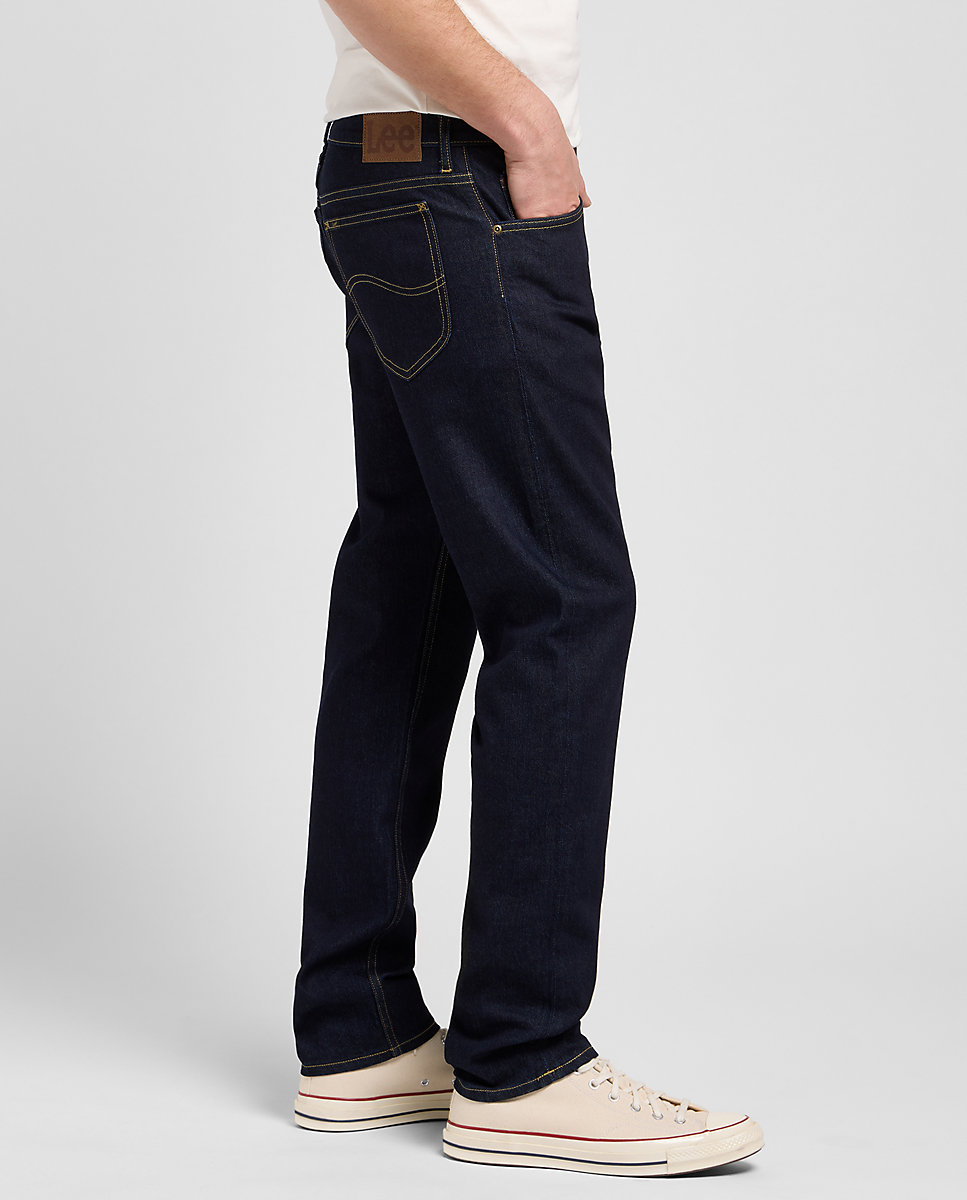 Vaquero Rider de hombre de corte slim recto - Lee - Azul marino Azul marino-4