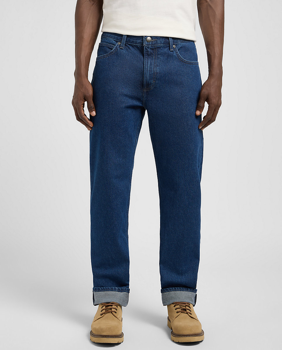 Imagen 3 de Vaquero West de hombre de corte regular - Lee - Azul denim Azul denim