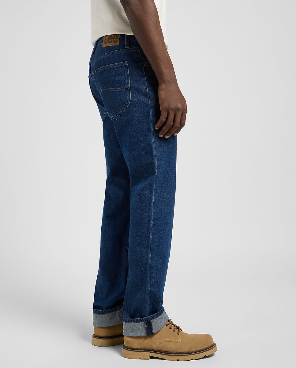 Imagen 4 de Vaquero West de hombre de corte regular - Lee - Azul denim Azul denim