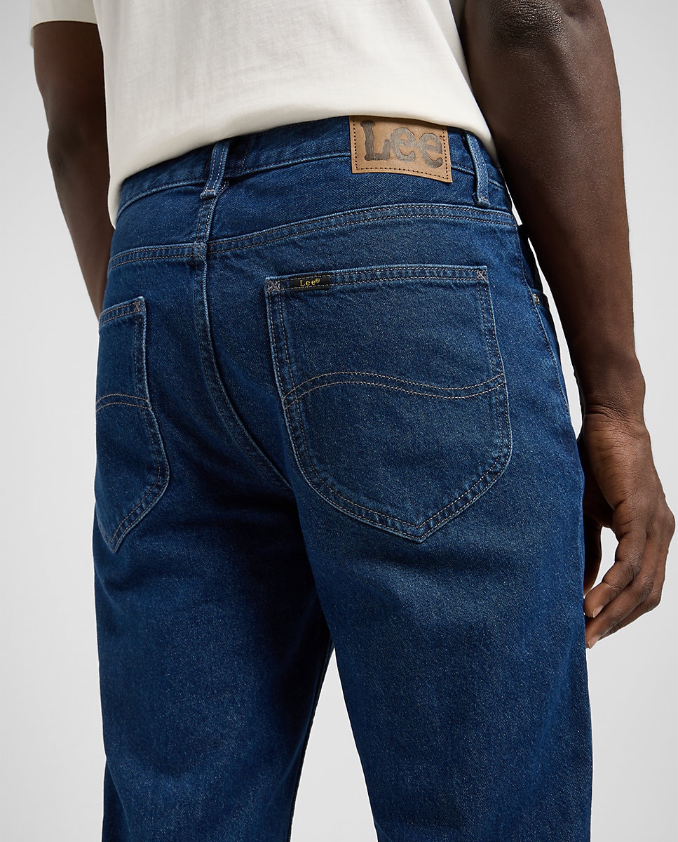 Imagen 5 de Vaquero West de hombre de corte regular - Lee - Azul denim Azul denim
