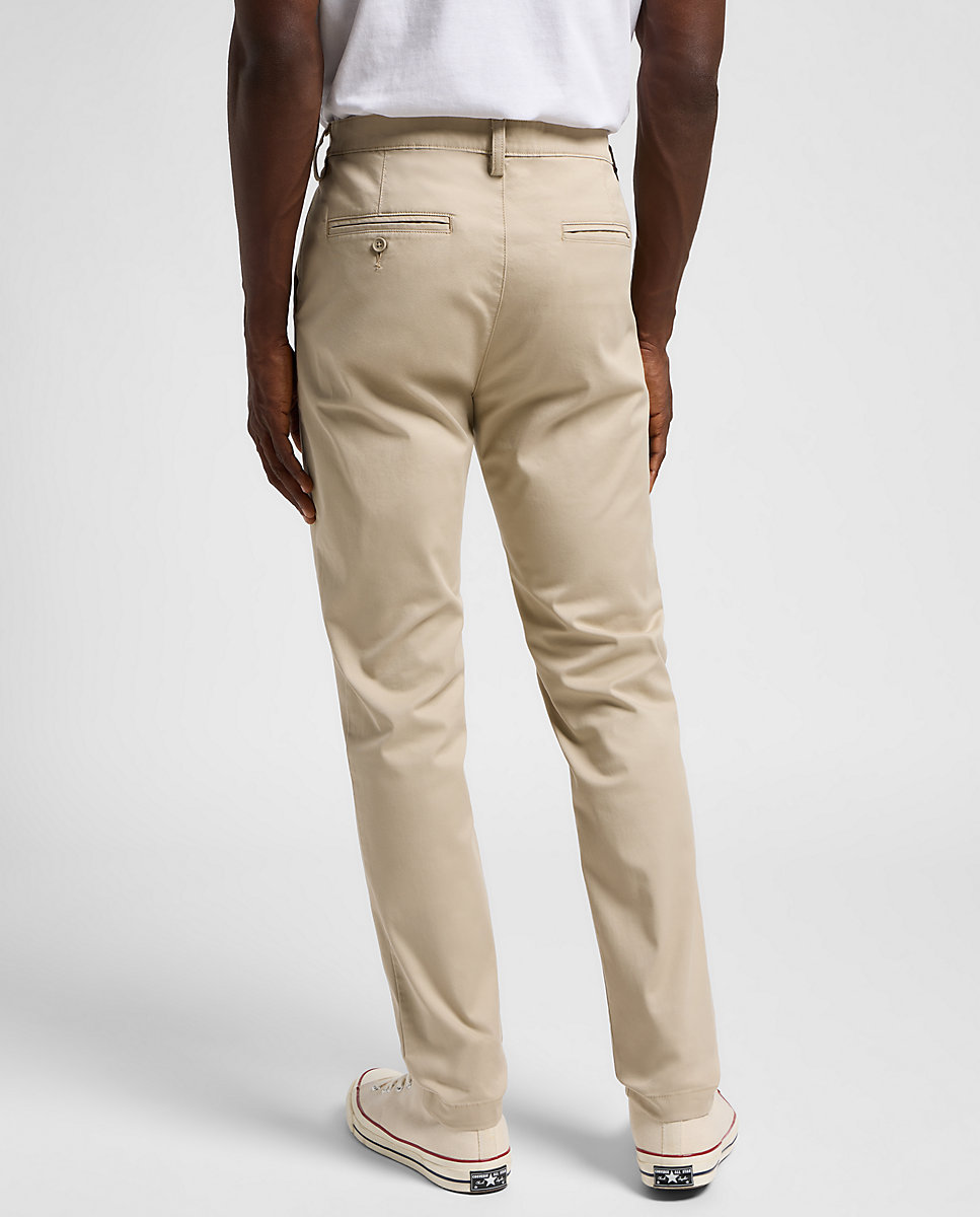Imagen 2 de Chinos de hombre de corte slim - Lee - Beige Beige