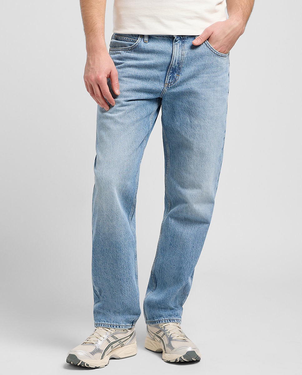 Imagen 0 de Vaquero Haden de hombre de corte relaxed y recto Azul denim