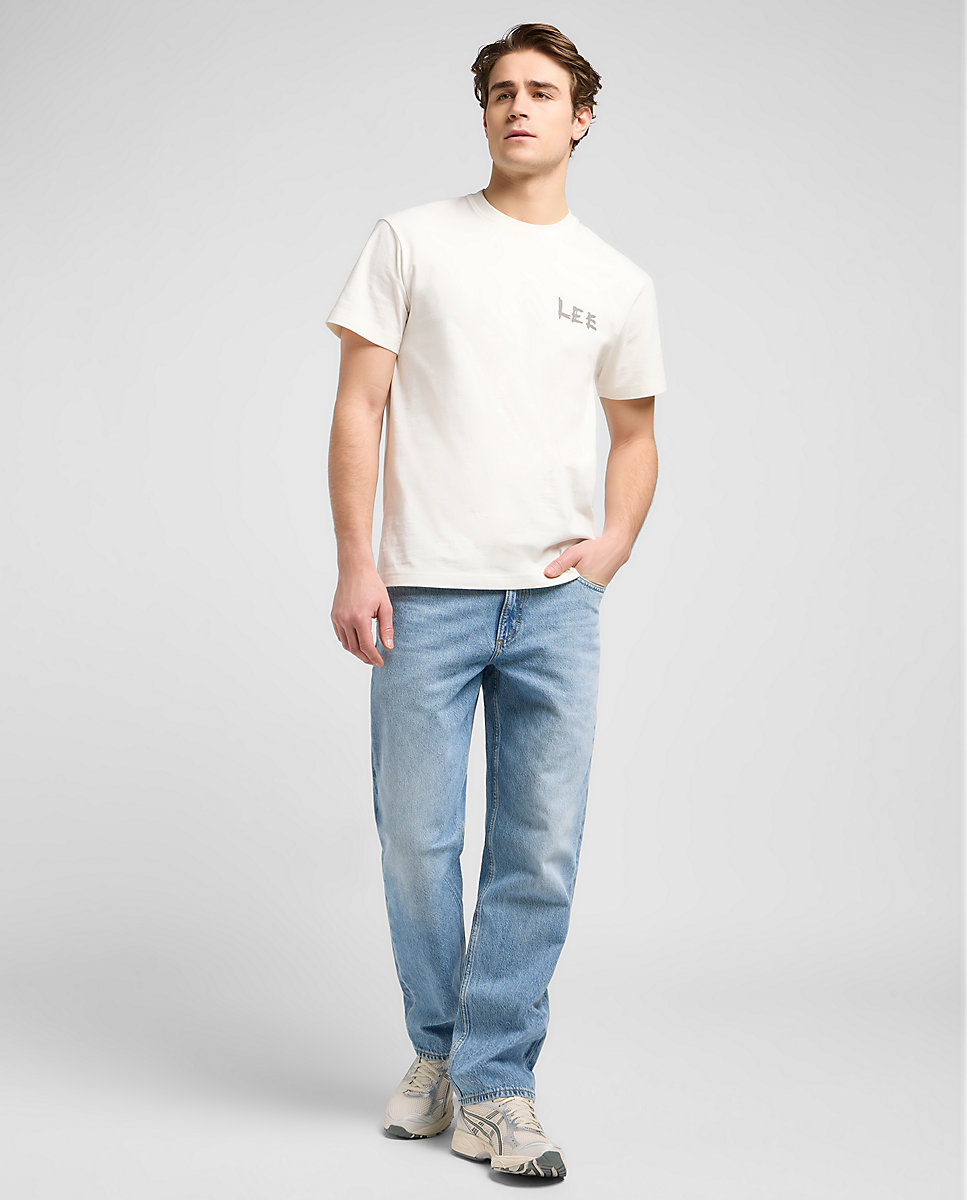 Vaquero Haden de hombre de corte relaxed y recto - Lee - Azul denim Azul denim-3
