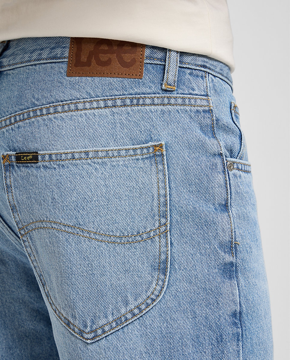 Vaquero Haden de hombre de corte relaxed y recto - Lee - Azul denim Azul denim-5