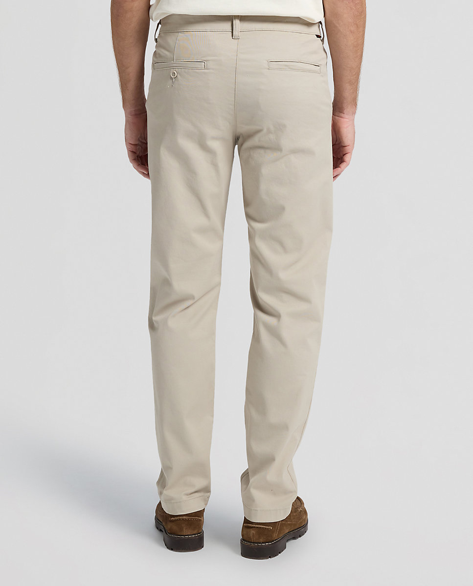 Chinos de hombre de corte regular recto - Lee - Natural Natural-2