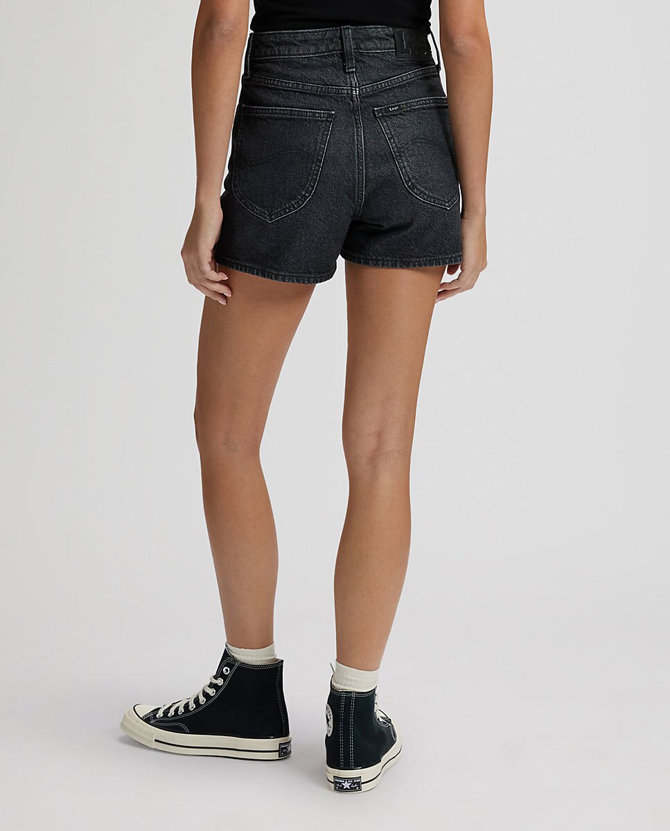 Pantalón corto vaquero de mujer Carol - Lee - Negro Negro-2