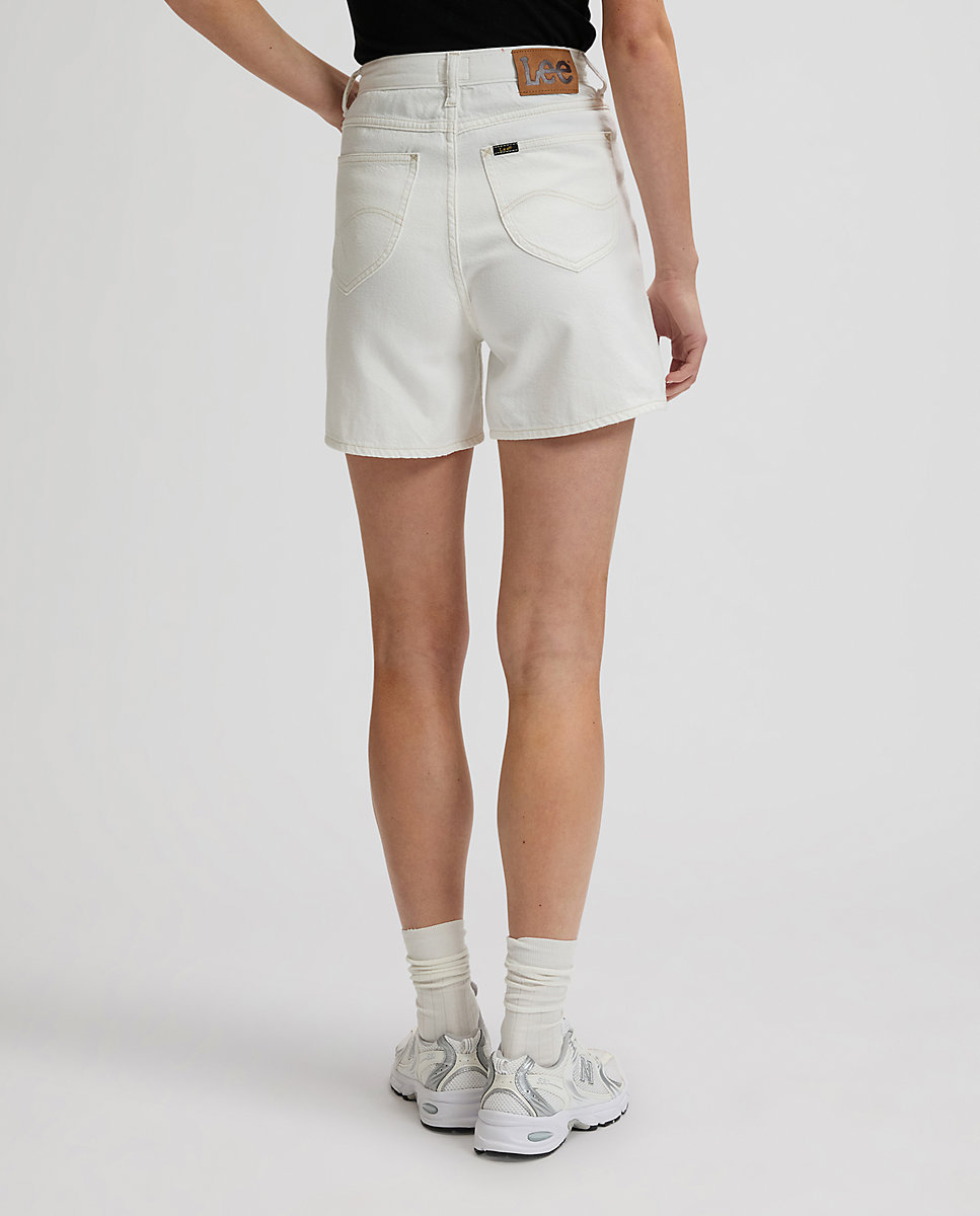 Pantalón corto vaquero de mujer Stella - Lee - Blanco Blanco-2