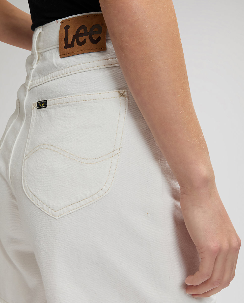 Pantalón corto vaquero de mujer Stella - Lee - Blanco Blanco-5