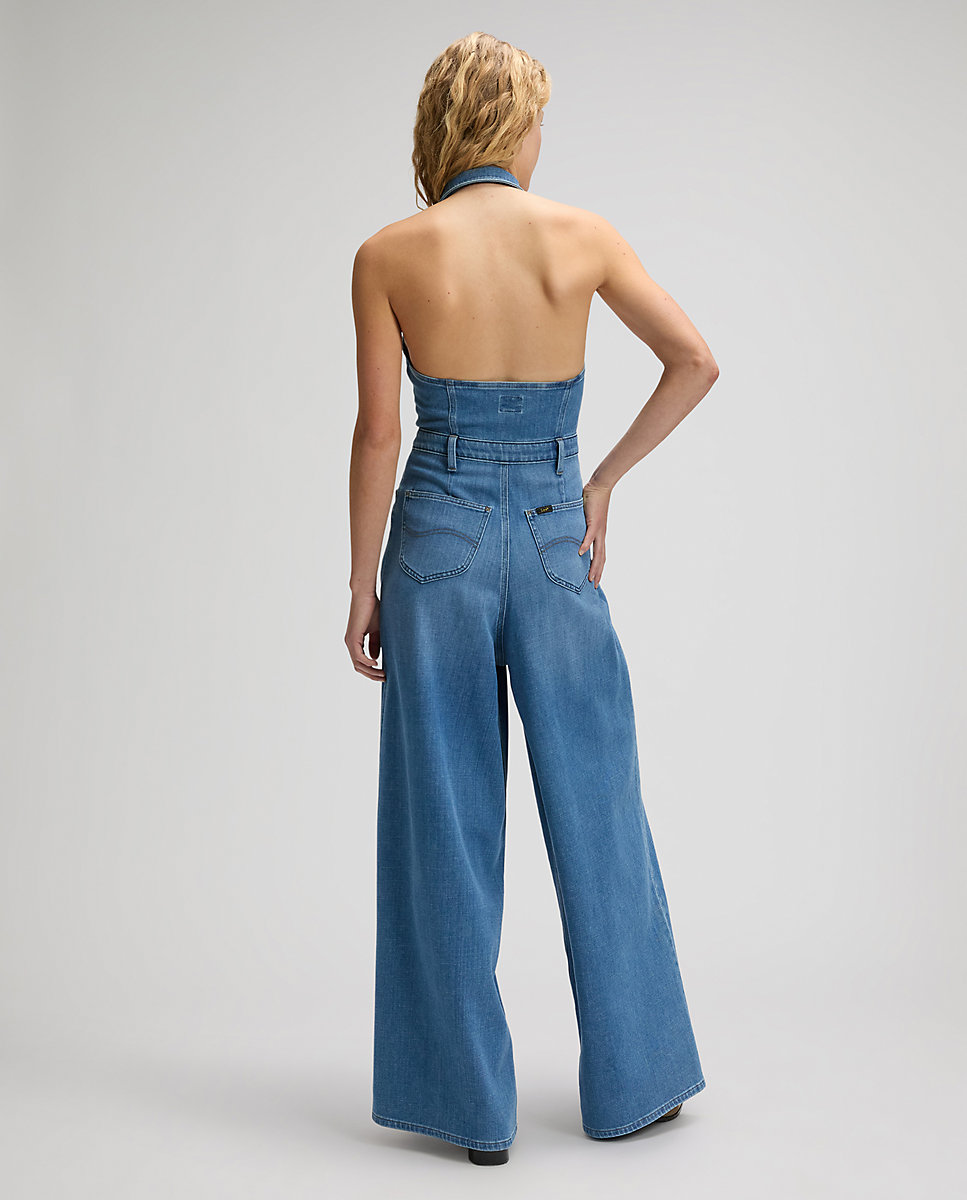 Mono vaquero de mujer largo - Lee - Azul denim Azul denim-2