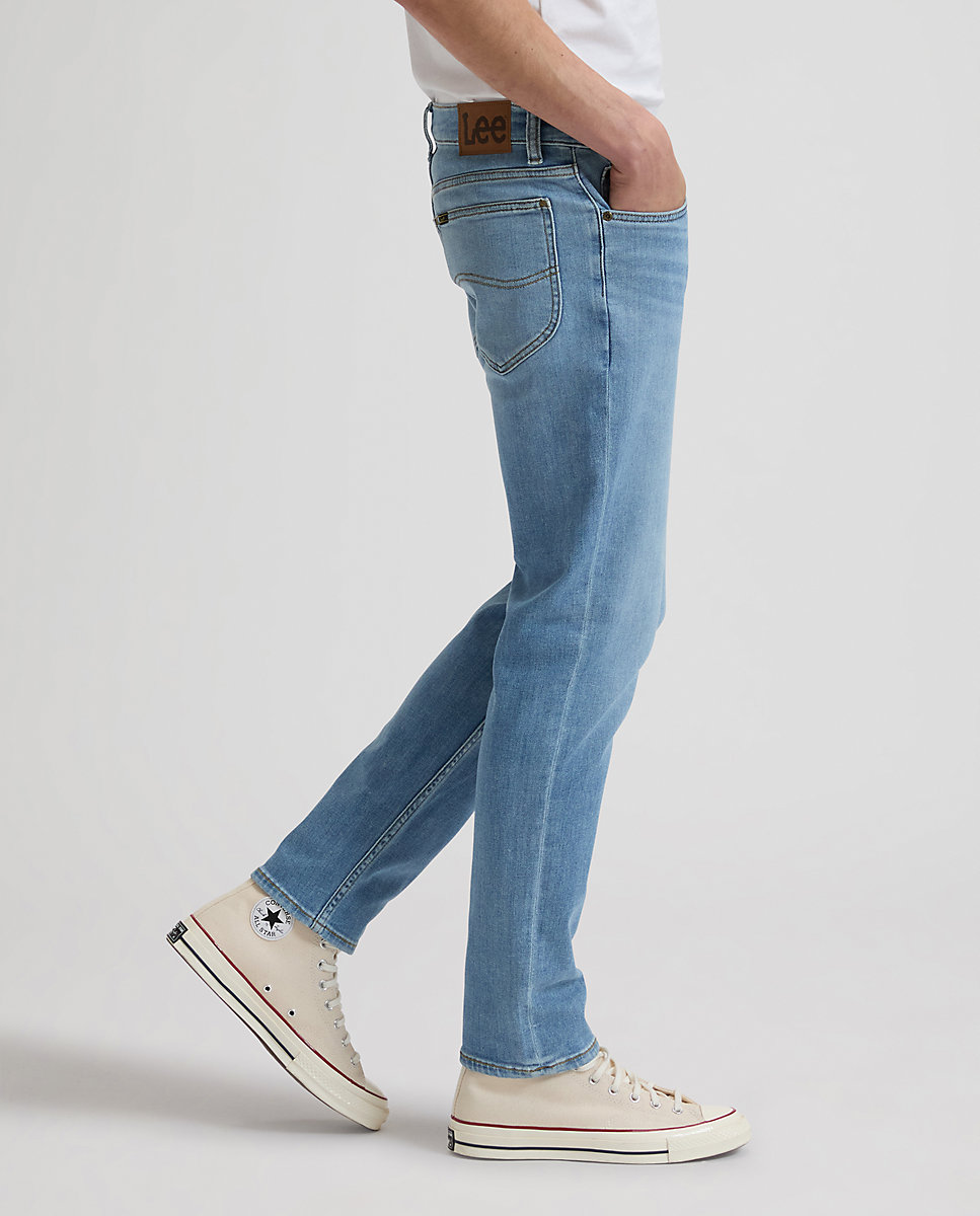Imagen 4 de Vaquero Rider de hombre de corte slim recto - Lee - Azul denim Azul denim