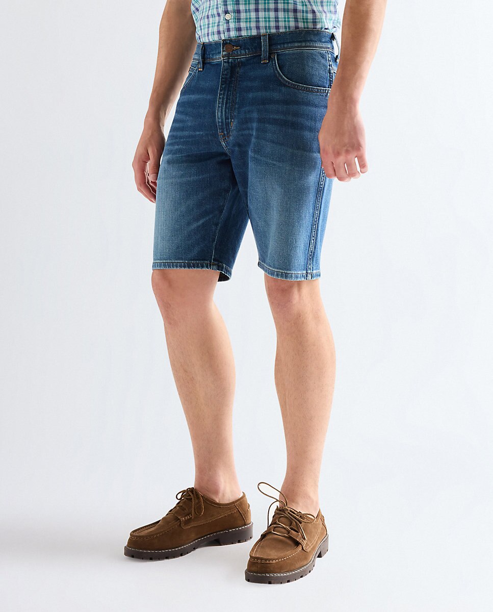 Imagen 0 de Pantalones cortos vaqueros de hombre Texas de corte regular Azul denim