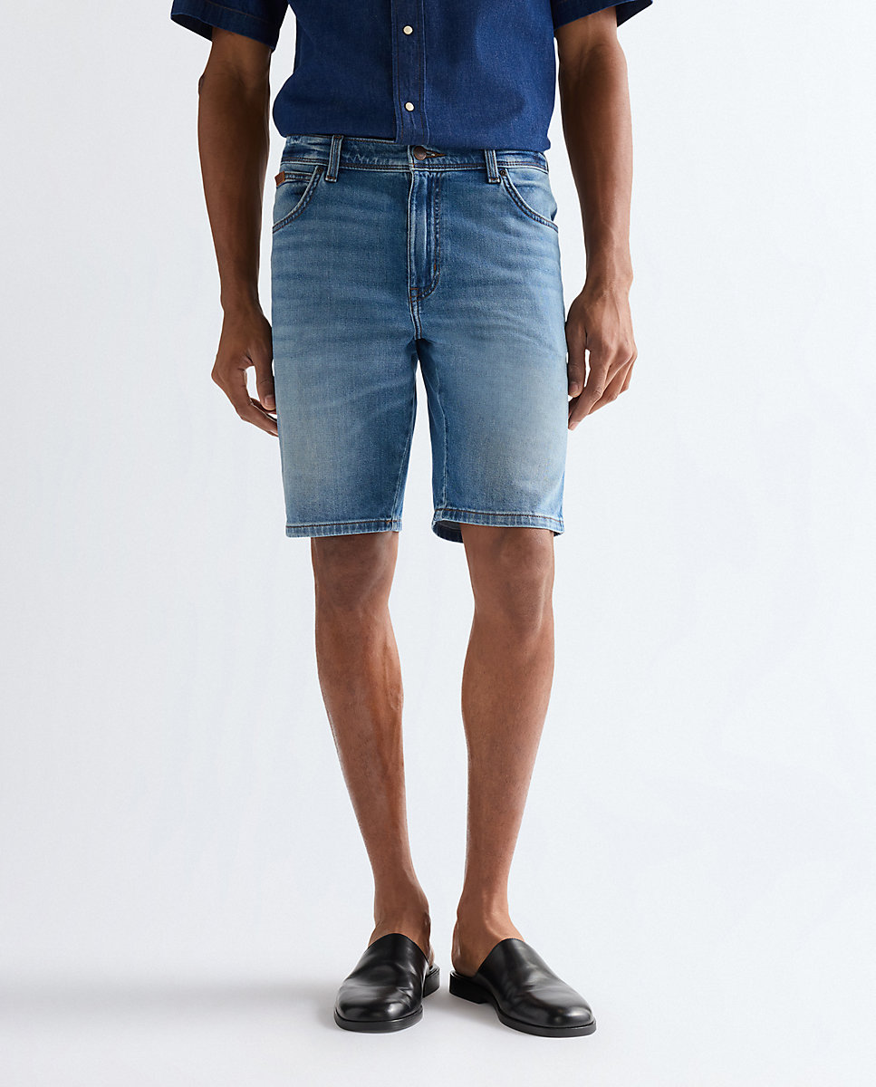 Imagen 0 de Pantalones cortos vaqueros de hombre Texas de corte regular Azul denim