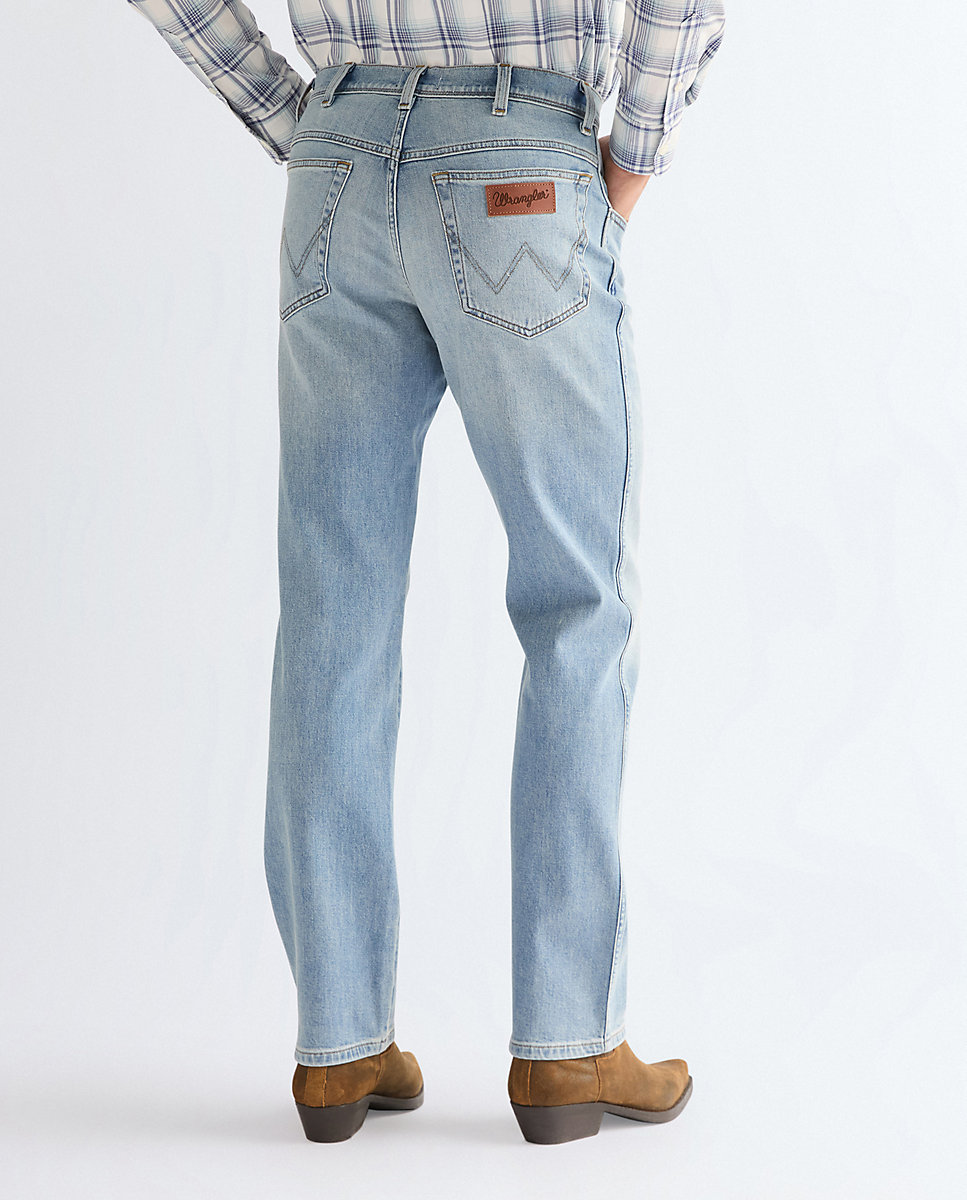 Vaquero Texas de hombre de corte recto auténtico - Wrangler - Azul denim Azul denim-2