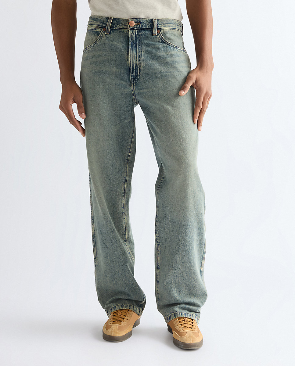 Imagen 0 de Vaqueros de hombre de corte relaxed Azul