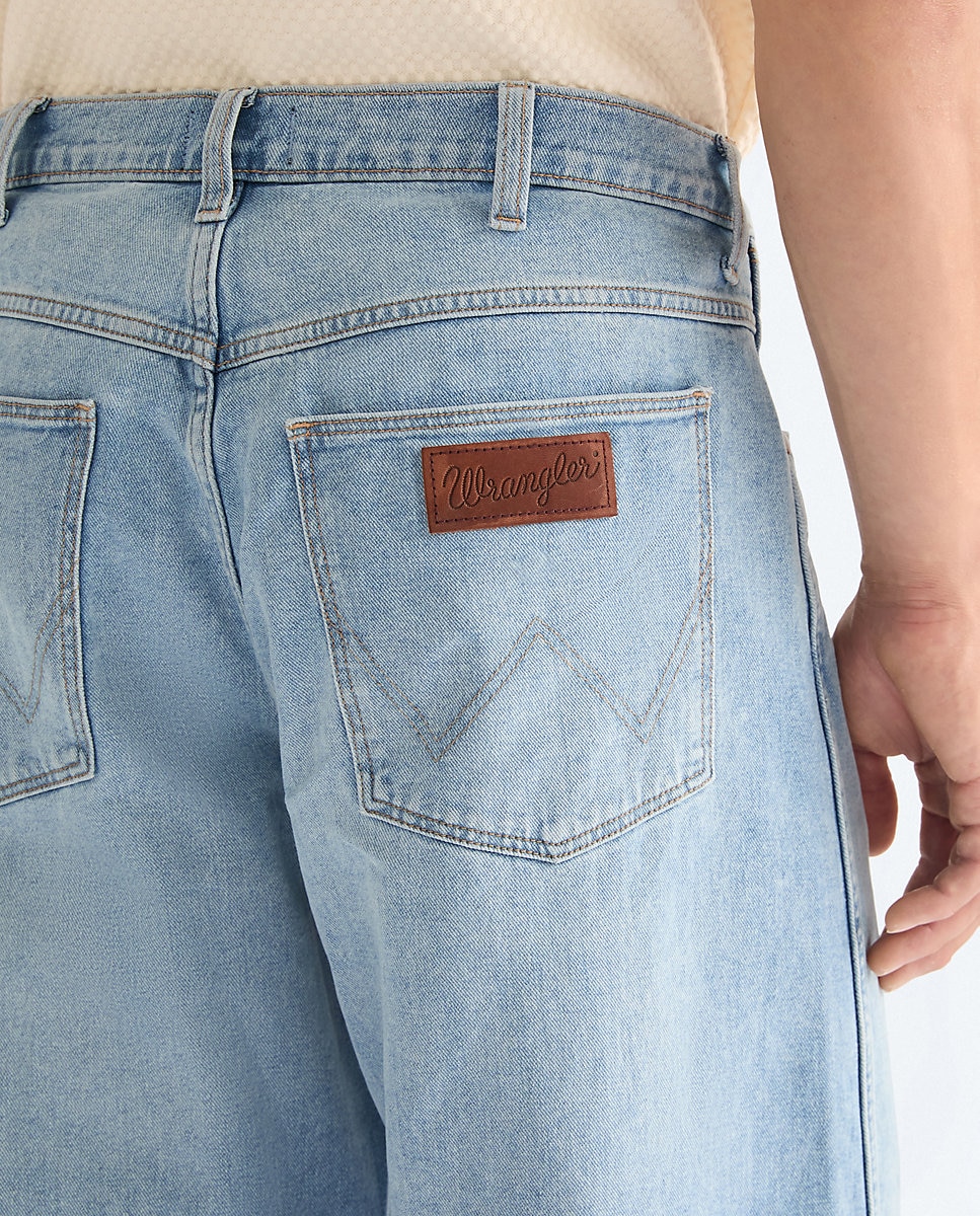 Vaquero de hombre Baggy de corte relaxed en azul - Wrangler - Azul denim Azul denim-4