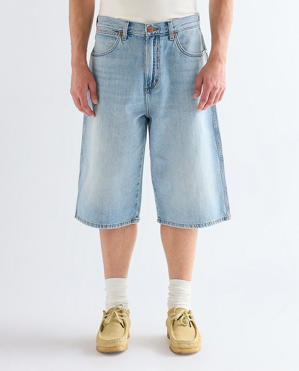 Imagen 0 de Pantalones cortos vaqueros Jort de hombre de corte loose Azul denim