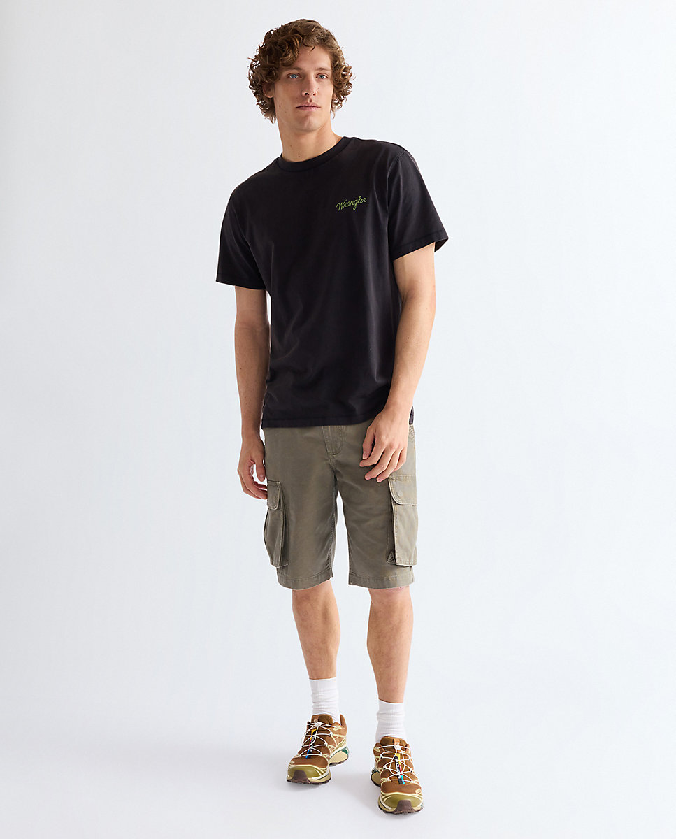 Imagen 0 de Pantalón corto cargo de hombre Verde