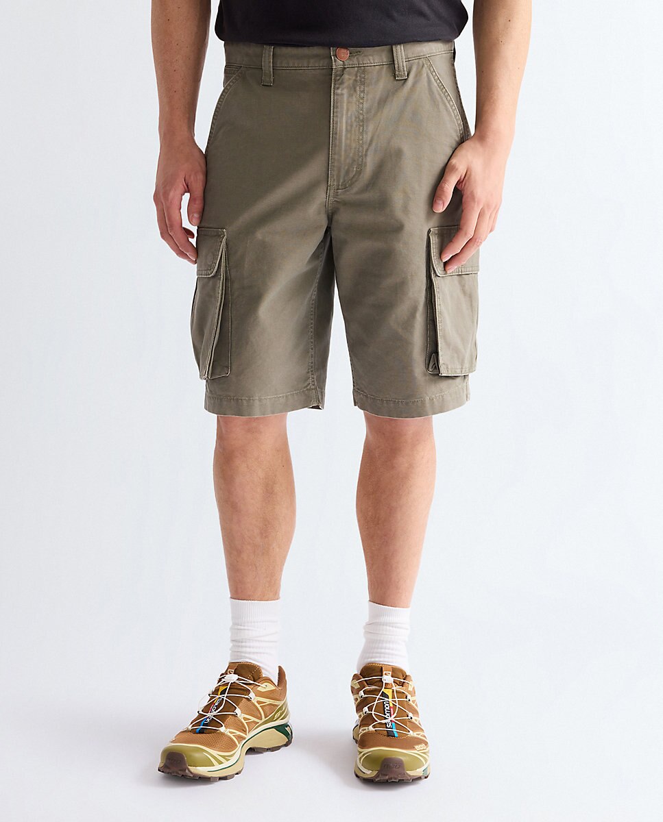 Pantalón corto cargo de hombre - Wrangler - Verde Verde-2