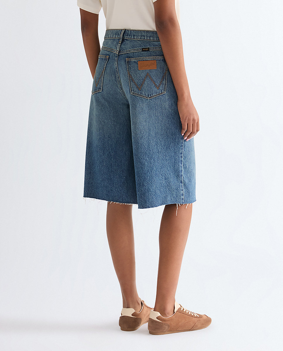 Pantalón corto vaquero de mujer Jort - Wrangler - Azul Azul-2