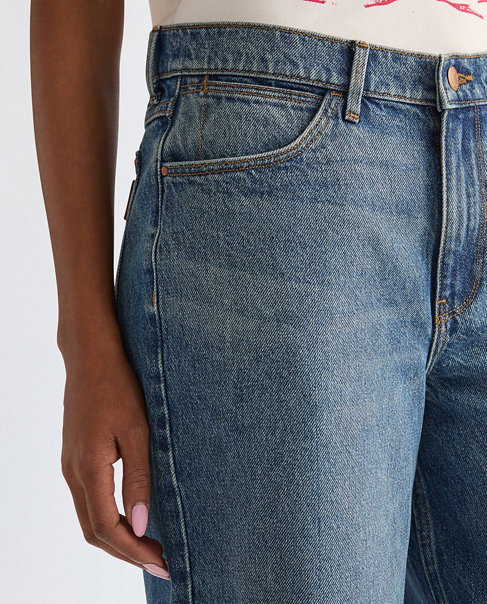Pantalón corto vaquero de mujer Jort - Wrangler - Azul Azul-4