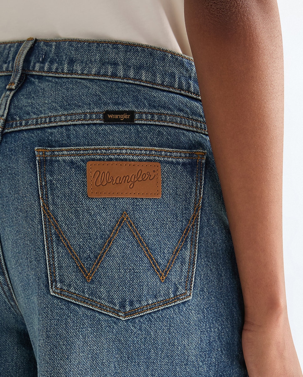 Pantalón corto vaquero de mujer Jort - Wrangler - Azul Azul-5